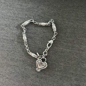 Like New Brighton Blaire Bracelet w/ heart charm!  Great Valentines/bday gift!